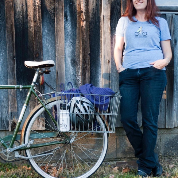 S-XXL NWT See Jane Ride Vintage Feel Tee. - Picture 3 of 7